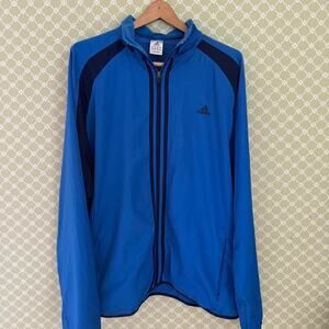 Vintage y2k adidas blue jacket